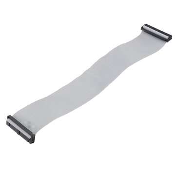 2.54mm FC-40P IDC Flat Gray Cable LED Screen Connected to JTAG Download Cable