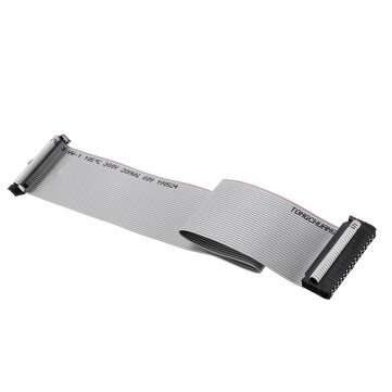 2.54mm FC-26P IDC Flat Gray Cable LED Screen Connected to JTAG Download Cable