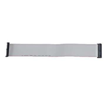 2.54mm FC-34P IDC Flat Gray Cable LED Screen Connected to JTAG Download Cable