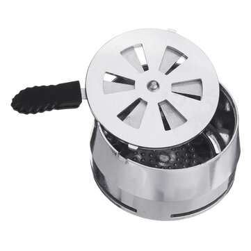 2.52 Inches Aluminum Alloy Hookah Charcoal Holder Bowl Heat manage system for Smoking Accessories