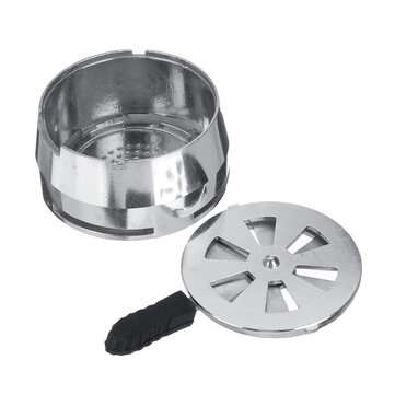 2.52 Inches Aluminum Alloy Hookah Charcoal Holder Bowl Heat manage system for Smoking Accessories