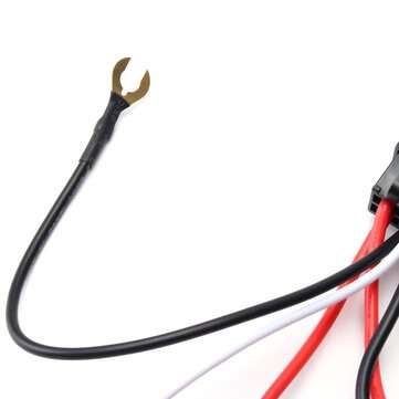 2.5m LED Work Light Bar Wiring Harness Kit with Fuse 40A Relay On-off Switch Universal for Jeep Off