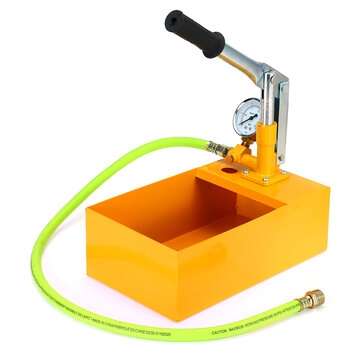 2.5MPa 25KG Water Pressure Tester PumpTank Manual Hydraulic Oil Test Tools Set