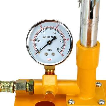2.5MPa 25KG Water Pressure Tester PumpTank Manual Hydraulic Oil Test Tools Set