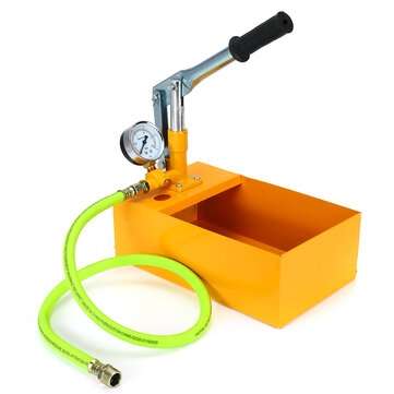 2.5MPa 25KG Water Pressure Tester PumpTank Manual Hydraulic Oil Test Tools Set