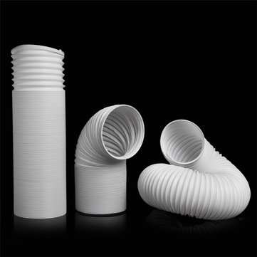 2.5M/1M Flexible Air Conditioner Exhaust Hose Vent Pipe Duct Outlet 130/150mm (SIZE: #1)