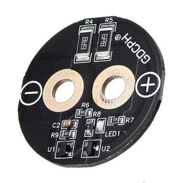 2.7V 500F Super Capacitor Circuit Board Farad Capacitor Voltage Regulator Board Screw Foot Circuit B