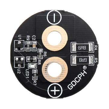 2.7V 500F Super Capacitor Circuit Board Farad Capacitor Voltage Regulator Board Screw Foot Circuit B