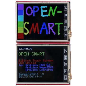 2.8 inch TFT LCD Display Shield + UNO R3 Board with TF Card Touch Pen USB Cable Kit For UNO Mega2560