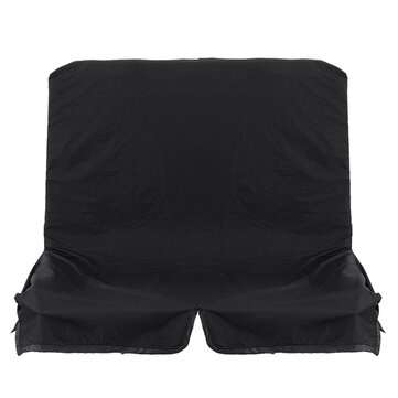2/3 Seater Replacement Canopy Swing Hammock Seat Spare Sofa Chair Covers G... (COLOR & SIZE: BLACKM)