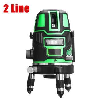 2/3/5 Green Line Laser Level Vertical Horizontal Leveling Rotary Outdoor Cross Measure (TYPE: .A)