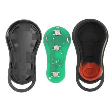 2+1 Button Entry Remote Car Key Fob for Jeep Dodge 04686481 GQ43VT17T