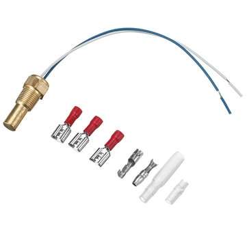 2`` 52mm Oil Temperature Gauge Kits Digital LED Display Clear Len with Sensor