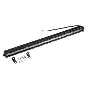 20 Inch 180W 9V-30V 18000lm Slim Single Row 6D Spot Beam LED Work Light Bars Waterproof For Off Road