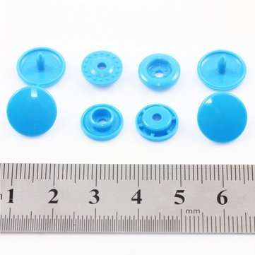 20 Color DIY Clothes T5 Plastic Fasteners Snap/Prong Ring Fastener Snap/Metal Press Stud Cloth Tool