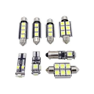 20 Pcs White Car Interior LED Light Kit No Error Reading Lamp Front Dome Light for Mercedes/Benz C C