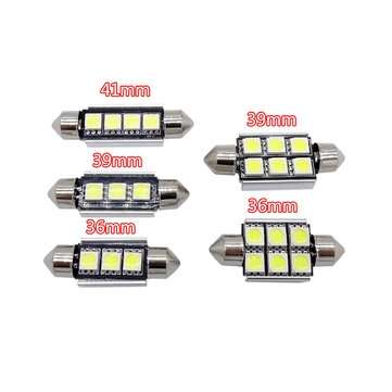 20 Pcs White Car Interior LED Light Kit No Error Reading Lamp Front Dome Light for Mercedes/Benz C C