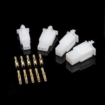 200 2.8mm 2/3/4/6 Pin Motorcycle Automotive Electrical Wire Terminal Male Female Cable Connector Plu
