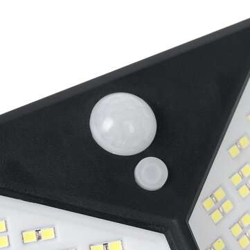 200 LED Solar Powered Light Outdoor Motion Sensor Wall Yard Spa Garden Lamp