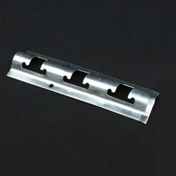 200*18*0.1cm PVC Plastic Strip Curtains Freezer Room Door Strip Kit Hanging Rail