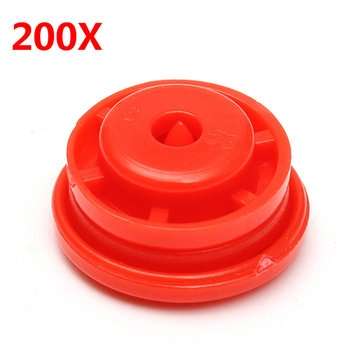 200 Sets T5 Plastic Snaps Fastener Buttons Press Stud KAM Snap Size 20