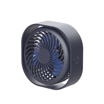2000MAH USB Portable Mini Electric Fan Student Dormitory Desk Fan Creative Gift (COLOR: PINK)