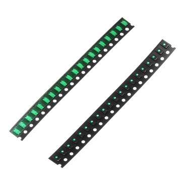 2000Pcs 5 Colors 400 Each 1206 LED Diode Assortment SMD LED Diode Kit Green/RED/White/Blue/Yellow
