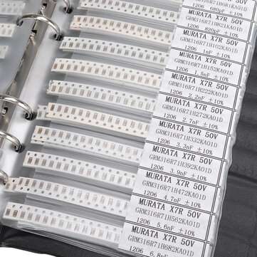 2000Pcs 1206 SMD Capacitor with 80 Kinds Value