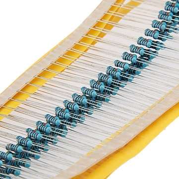 2000pcs Metal Film Resistor Assortment Kit Set 20 Kinds Value