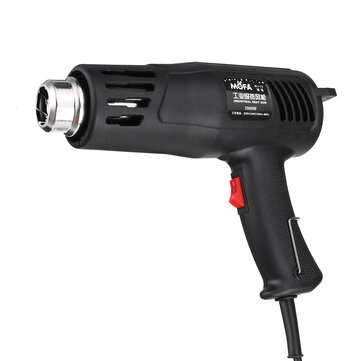 2000W 220V Industrial Electric Hot Air Guns Adjustable Thermoregulator Air Flow Heat Welding Torch f