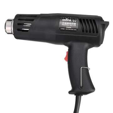 2000W 220V Industrial Electric Hot Air Guns Adjustable Thermoregulator Air Flow Heat Welding Torch f