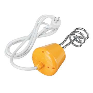 2000W 2M Portable Immersion Heater Stainles Steel for Inflatable Pool Tub Bathtub Water Heater