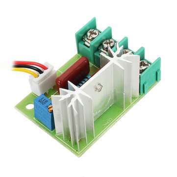 2000W Thyristor Governor Motor 220V Regulating Dimming Thermostat Module External Potentiometer Volt