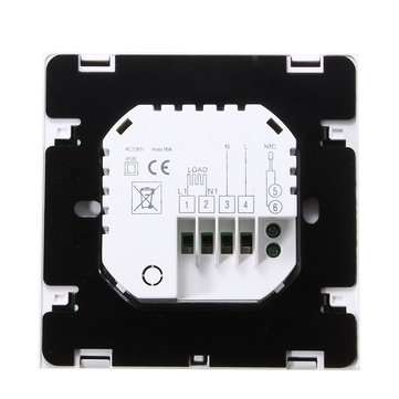 200-240V Digital LCD Display Room Temperature Controller Thermostat NTC Sensor