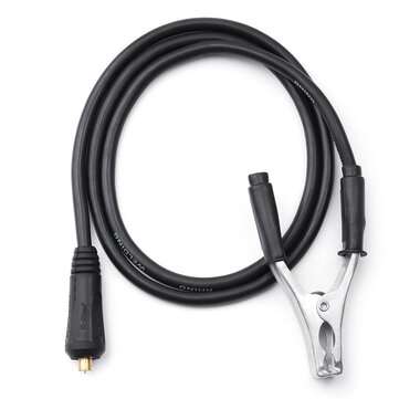 200A Groud Welding Earth Clamp Clip Welding Gun Set for Mig Tig ARC Welding Machine 1.5M Cable 10-25