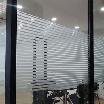 20045cm Frost Window Film Static Striped Glass Self Adhesive Film Decoration