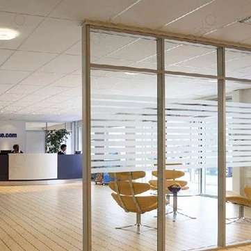 20045cm Frost Window Film Static Striped Glass Self Adhesive Film Decoration