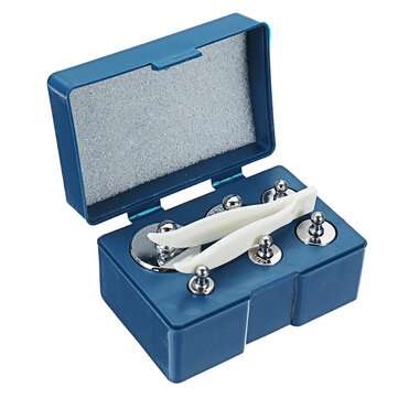 200g/0.2g Table Balance Scale Mechanical Scale with Weights School Physics Teaching Tool