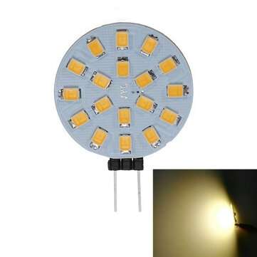 200Lm 18SMD LED G4 1.7W White 6500K Light for Car Yacht Boat Home Decoration    (COLOR.: WARMWHITE)