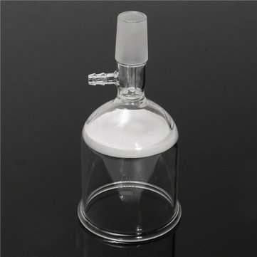 200mL 24/29 Glass Buchner Funnel Filtering Coarse Filter Lab Experiment Glassware