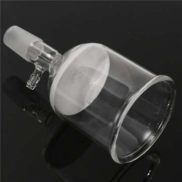 200mL 24/29 Glass Buchner Funnel Filtering Coarse Filter Lab Experiment Glassware