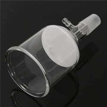 200mL 24/29 Glass Buchner Funnel Filtering Coarse Filter Lab Experiment Glassware