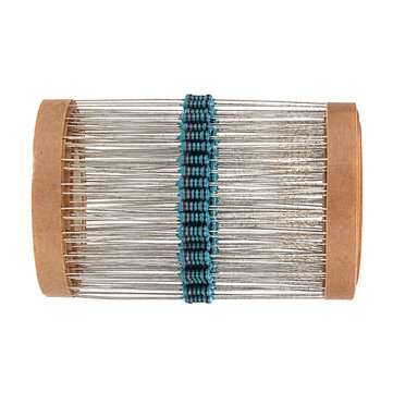 200pcs 1/4W 220 ohm Resistor +/- 1% ROHS1/4w 220R ohm Metal Film Resistors 0.25W Watt Color Ring Res