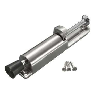200mm Stainless Steel Telescopic Door Stopper Spring Door Holder