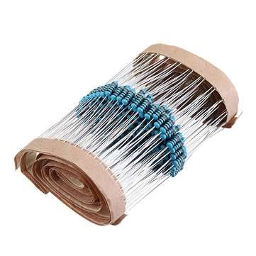 200pcs 1/4W 330 ohm Resistor +/- 1% ROHS1/4w 330R ohm Metal Film Resistors / 0.25W Watt Color Ring R