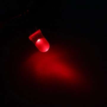 200pcs 5MM Red LED Diode Round Diffused Red Color Light Lamp F5 DIP Highlight