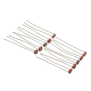 200PCS 5MM GL5516 Light Dependent Resistor Photoresistor LDR