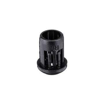 200pcs 3MM LED Holder Black Plastic Diode Lampshade Holder Clip Bezel Mount Light Case Cup Bezels Mo