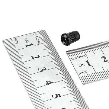 200pcs 3MM LED Holder Black Plastic Diode Lampshade Holder Clip Bezel Mount Light Case Cup Bezels Mo