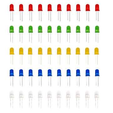 200pcs Electronics Component Basic Starter Kits Resistor Buzzer Capacitor LEDs